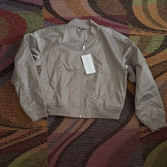 Athleta Utility Jacket in Taupe - Picture 1 of 3